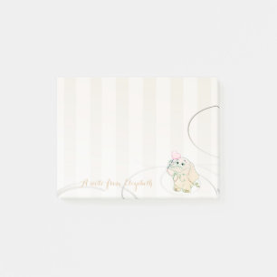 Cute Lovely  Stylish Girly ,Baby Elephant Post-it Notes