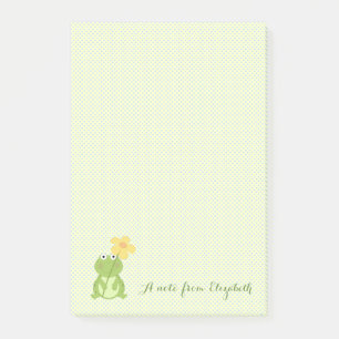 Cute Lovely  Stylish ,Polka Dots,Frog Post-it Notes