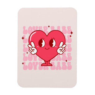 Cute Lover Babe Heart Magnet