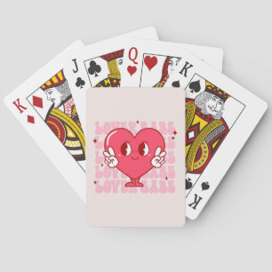 Cute Lover Babe Heart Playing Cards
