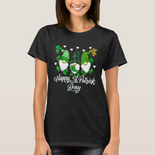 cute lucky gnome happy st patricks day family outf T-Shirt