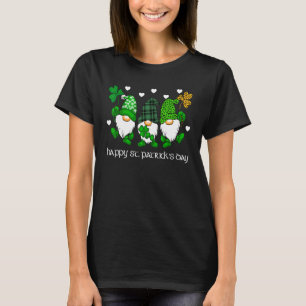 cute lucky gnome happy st patricks day family outf T-Shirt