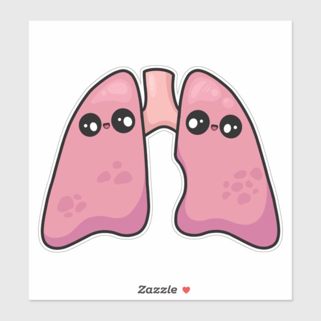 Cute Lungs - Human Biology (Sheet)