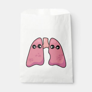 Cute Lungs - Human Biology Favour Bags