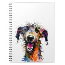 Cute Lurcher | Colourful lurcher design