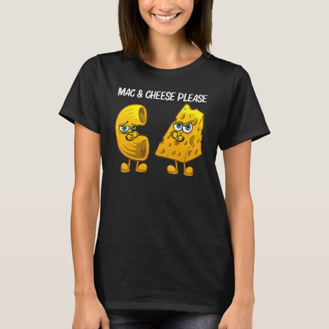 Cute Mac & Cheese For Men Women Macaroni Cheese   T-Shirt (Front)
