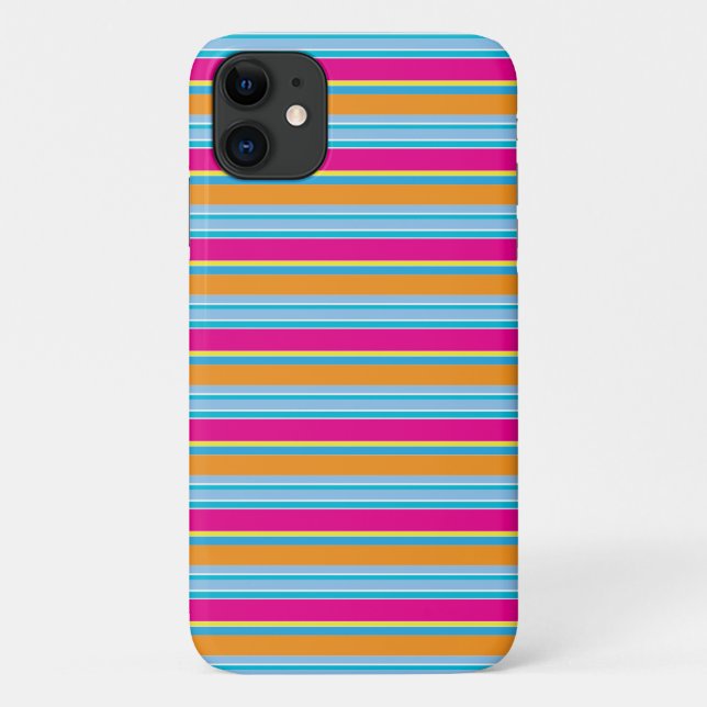 Cute magic colourful stripes Case-Mate iPhone case (Back)