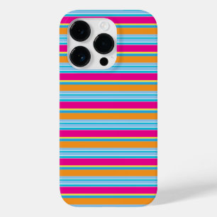 Cute magic colourful stripes Case-Mate iPhone 14 pro case