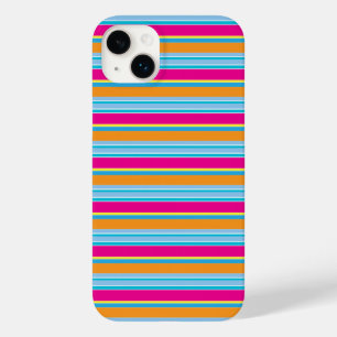 Cute magic colourful stripes Case-Mate iPhone 14 plus case