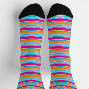 Cute magic colourful stripes socks