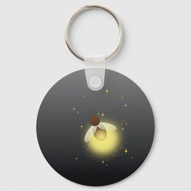 Cute Magical Firefly Keychain Pocket Pet (Front)