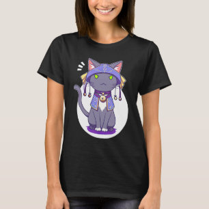 Cute Magical Kitty Unleash Your Fantasy Power with T-Shirt