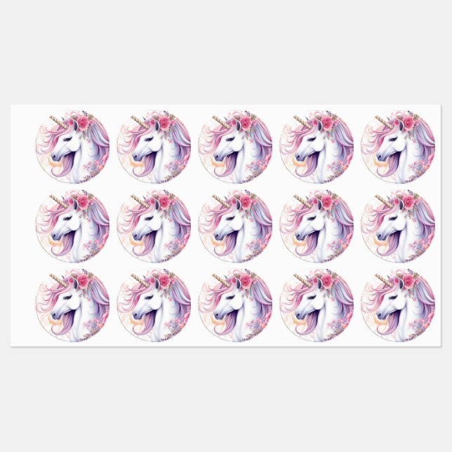 Cute Magical Unicorn (Sheet)