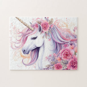 Cute Magical Unicorn Jigsaw Puzzle