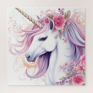 Cute Magical Unicorn Jigsaw Puzzle