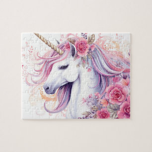 Cute Magical Unicorn Jigsaw Puzzle