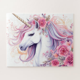 Cute Magical Unicorn Jigsaw Puzzle