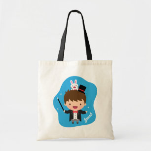 Cute Magician Magic Bunny Trick For Kids Tote Bag