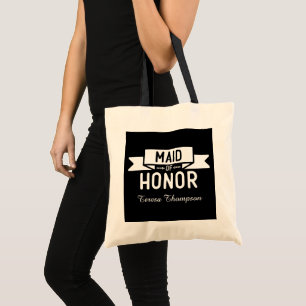 Cute Maid Honour add name Tote Bag