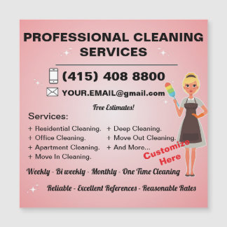 Cute Maid House Cleaning Service Janitorial Clean