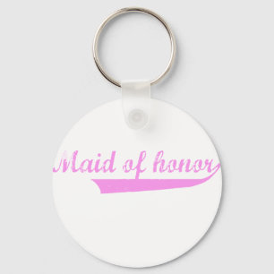 cute "Maid of Honor" design Key Ring