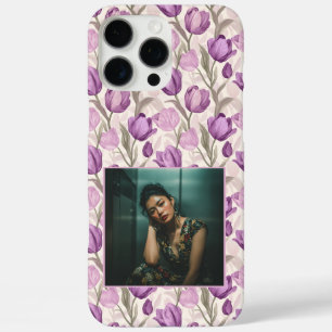 Cute Maid Of Honor Gift Tulip Flower Photo  iPhone 16 Pro Max Case