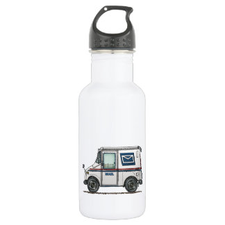Cute Mail Truck 532 Ml Water Bottle