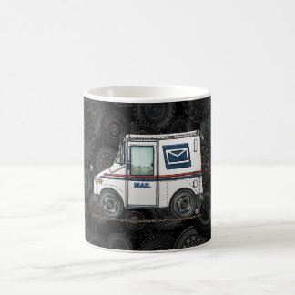 Cute Mail Truck Coffee Mug