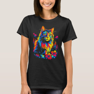 Cute Maine Coon Cat T-Shirt