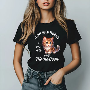 Cute Maine Coon Lover T-Shirt