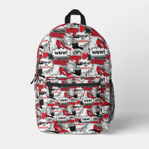 Cute Makeup Girl – kawaii Beauty and Glam Fashion Printed Backpack