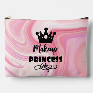 Cute Makeup Princess word art Accessory Pouch