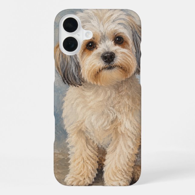 Cute Malshi iPhone Case (Back)