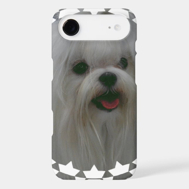 Cute Maltese Case-Mate iPhone Case (Back)