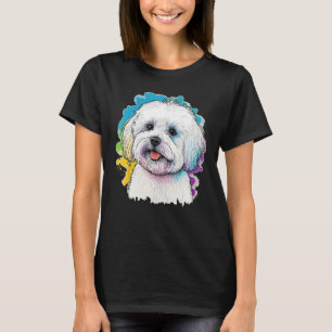 Cute Maltese Dog on Maltese dog  1 T-Shirt