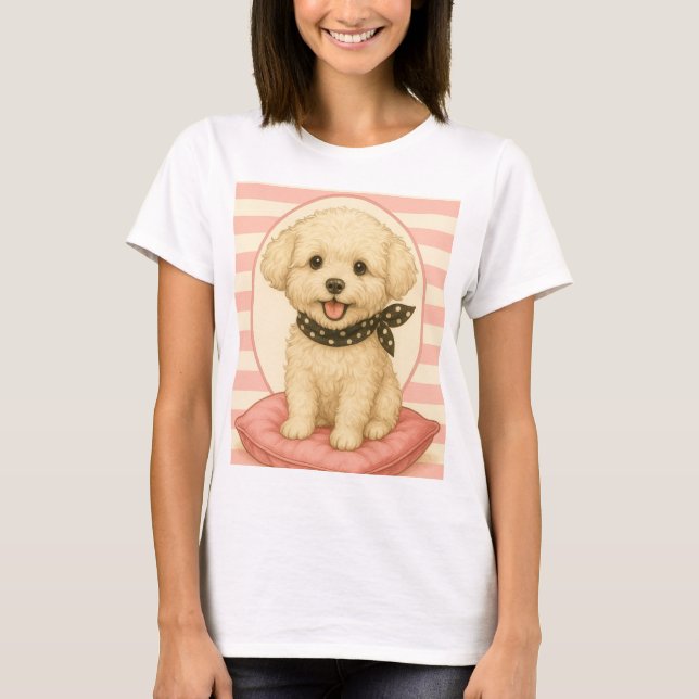 Cute Maltipoo T-Shirt (Front)