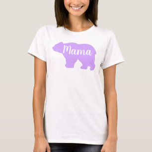 Cute Mama bear design mothers day gift T-Shirt