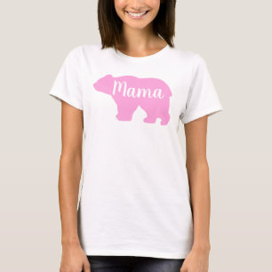 Cute Mama bear design mothers day gift T-Shirt
