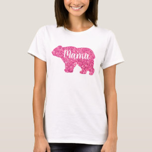 Cute Mama bear design mothers day gift T-Shirt
