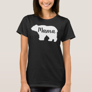 Cute Mama bear design mothers day gift T-Shirt