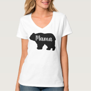 Cute Mama bear design mothers day gift T-Shirt