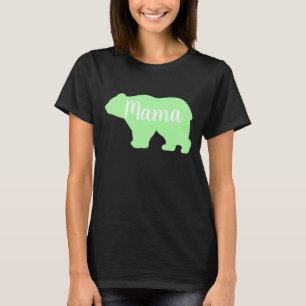 Cute Mama bear design mothers day gift T-Shirt
