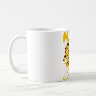 Cute Mama Bear With Sunflowers Mom Happy Mothers D Coffee Mug