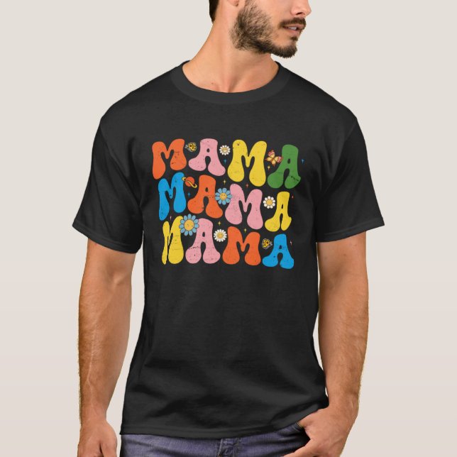 Cute Mama For Mom Cute Mother s Day Womens Mommy G T-Shirt (Front)