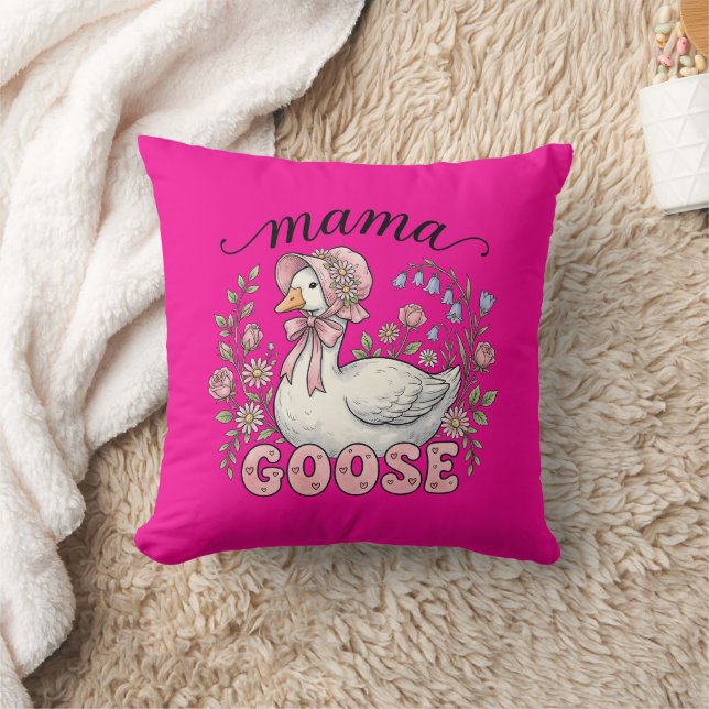 Cute Mama goose word art  Cushion (Blanket)