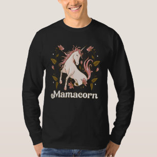 Cute Mamacorn Unicorn Costume Mum Mother's Day T-Shirt