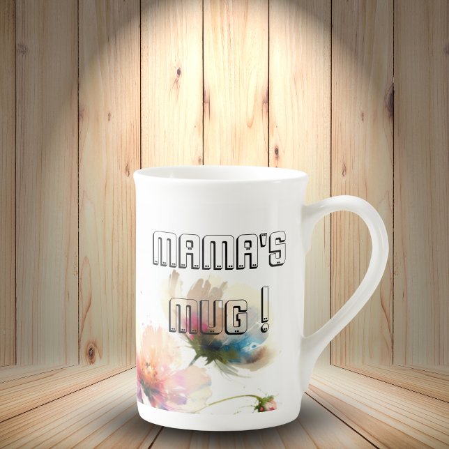  Cute Mamas Floral Specialty Mug (Elegant Floral Design )