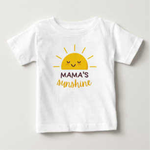 Cute Mama's Sunshine Kawaii Sun Baby T-Shirt
