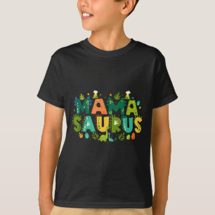 Cute mamasaurus dinosaur mum funny gift Cute mamas T-Shirt
