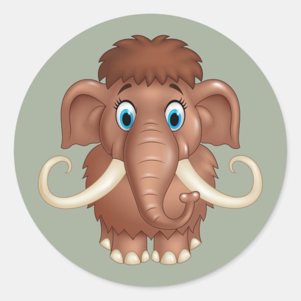 Mammoth Stickers & Labels | Zazzle UK